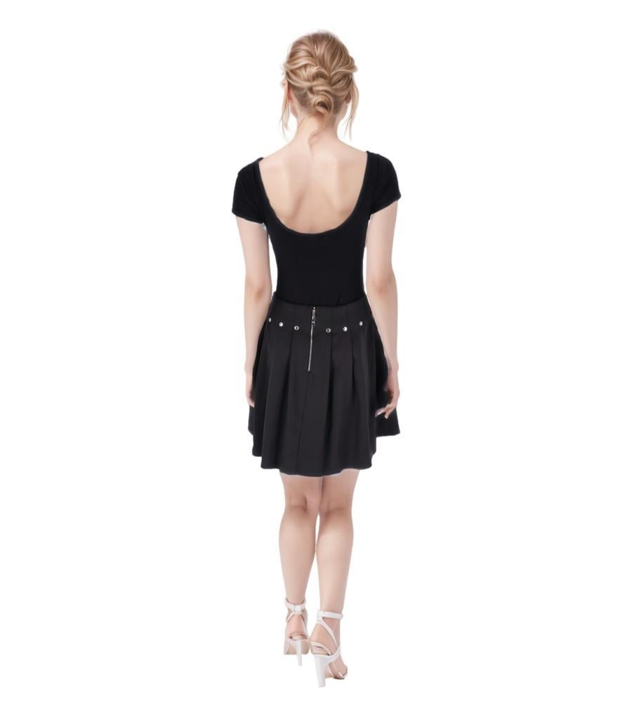 Louis Vuitton 'LV' Logo Rivet Mini Skirt In Excellent Condition For Sale In London, GB