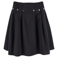 Louis Vuitton 'LV' Logo Rivet Mini Skirt