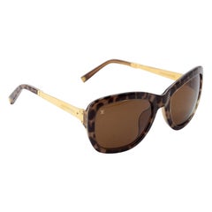 Louis Vuitton LV Mascot Aviator Tortoise Sunglasses LV-0912N-0005