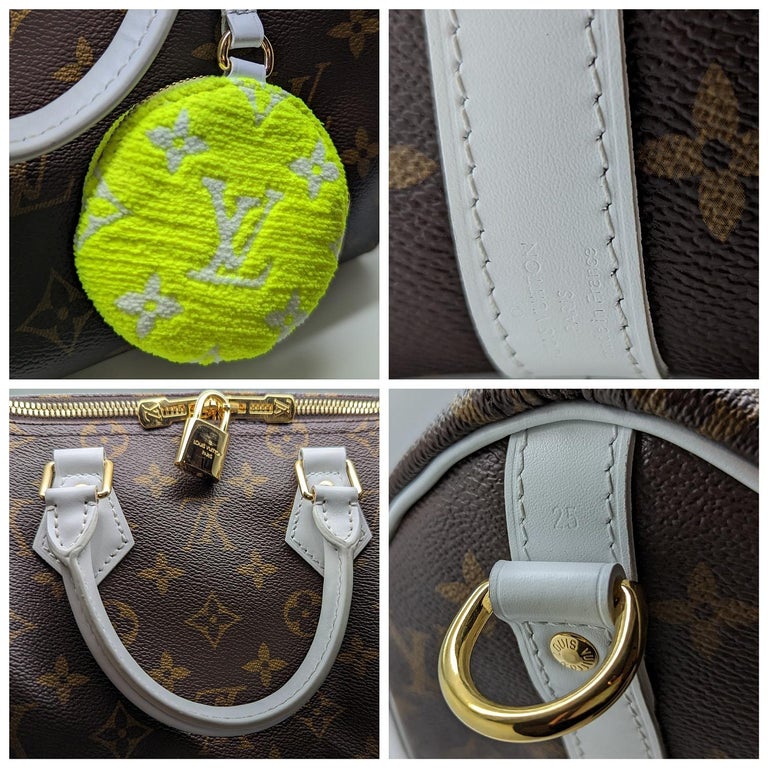 Louis Vuitton Speedy Bandouliere Bag LV Match Monogram Jacquard