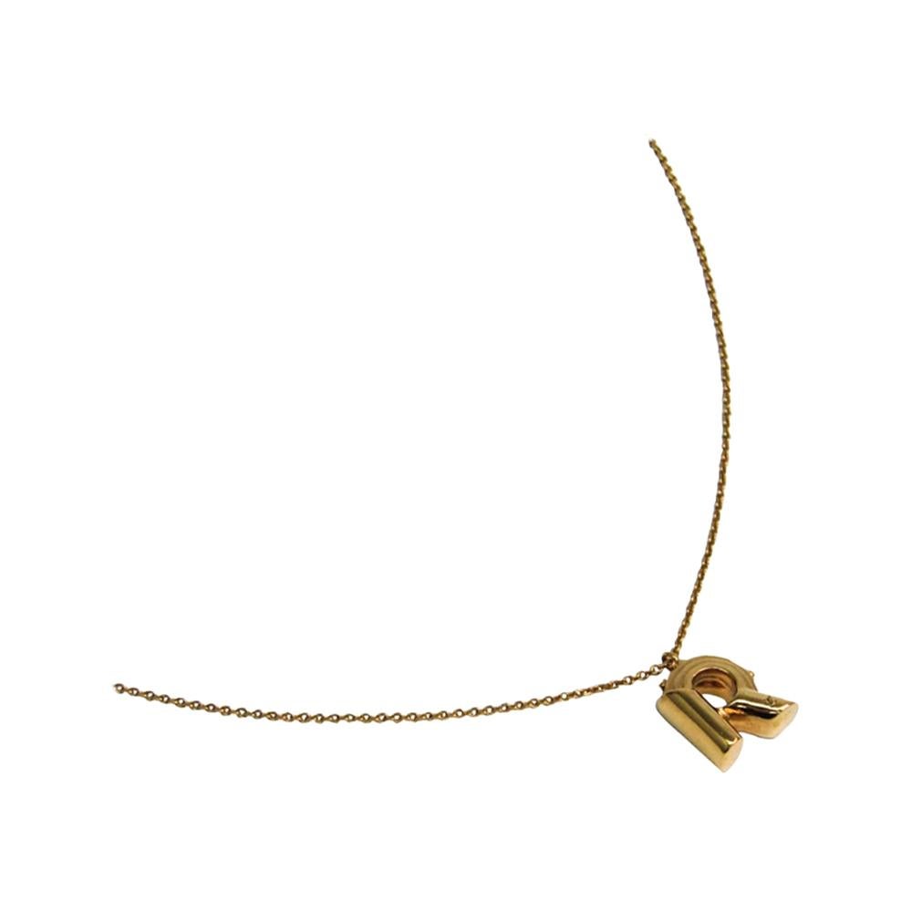 Lv 2024 alphabet necklace
