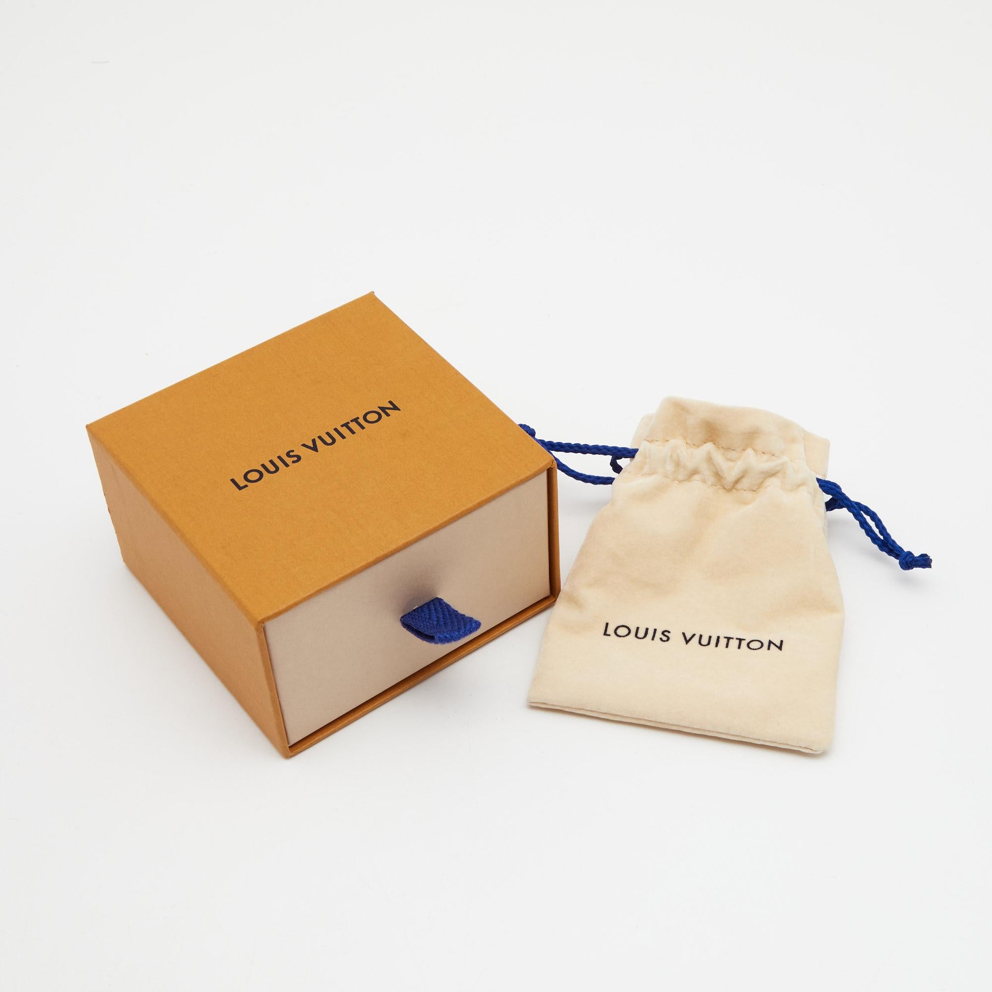 Women's Louis Vuitton LV & Me Letter N Gold Tone Bracelet