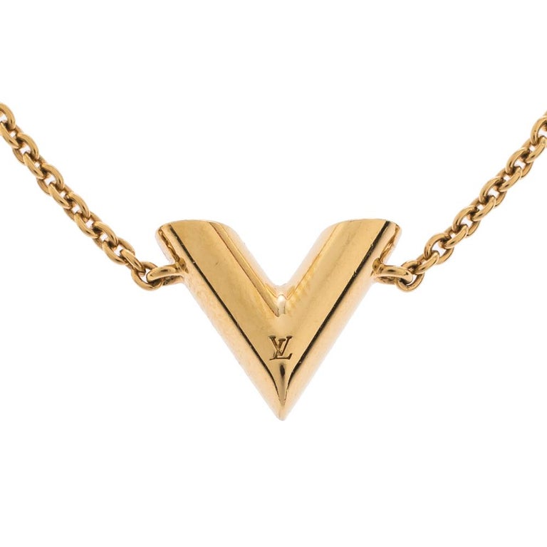Louis Vuitton LV & Me Bracelet, Letter 'M' - Gold-Tone Metal Charm,  Bracelets - LOU445264
