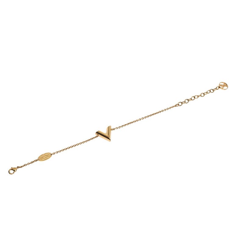 Alphabet lv&me bracelet Louis Vuitton Gold in Metal - 31716694