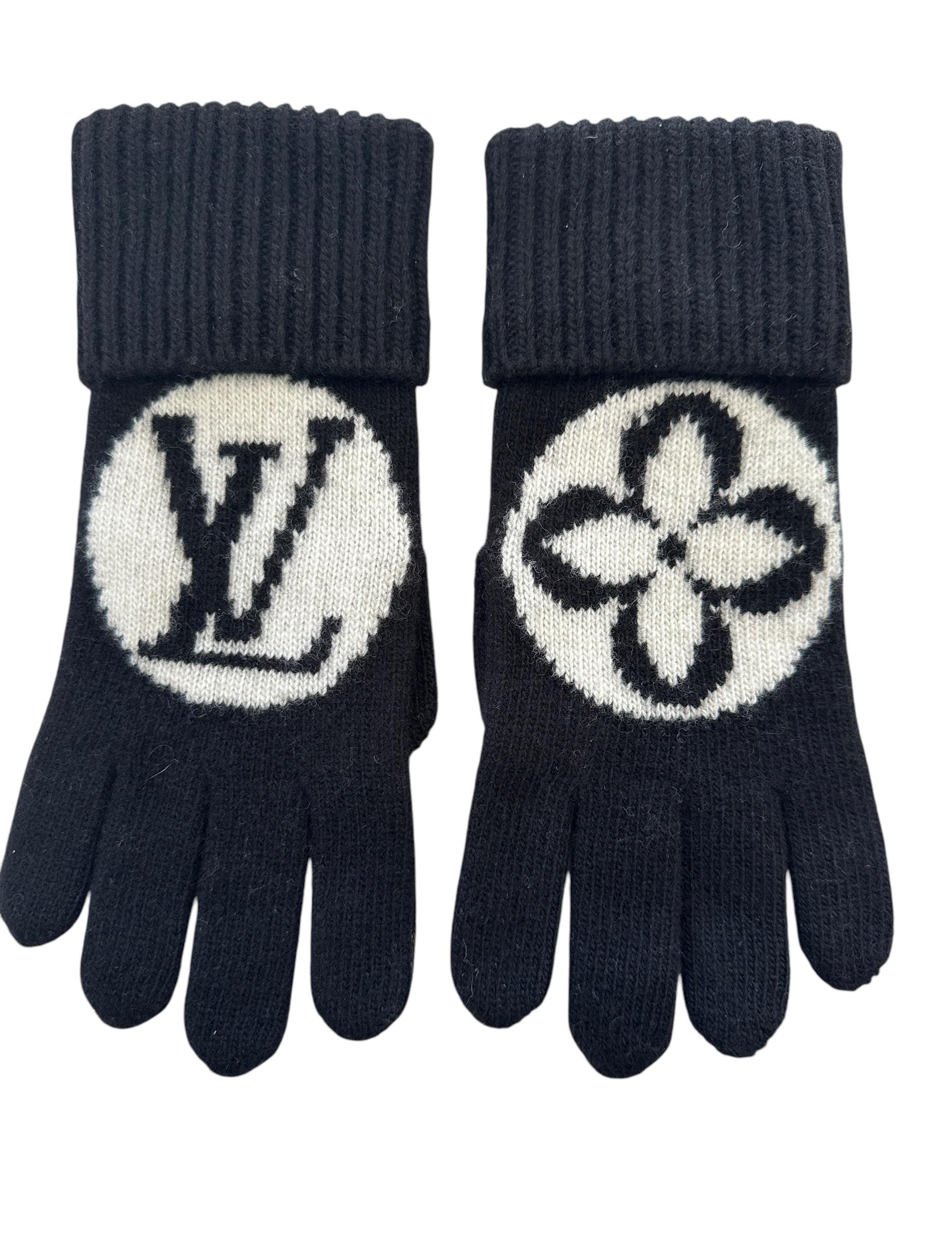 Women's or Men's Louis Vuitton LV Medallion Gloves