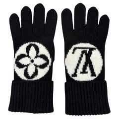 Gants Louis Vuitton LV médaillon