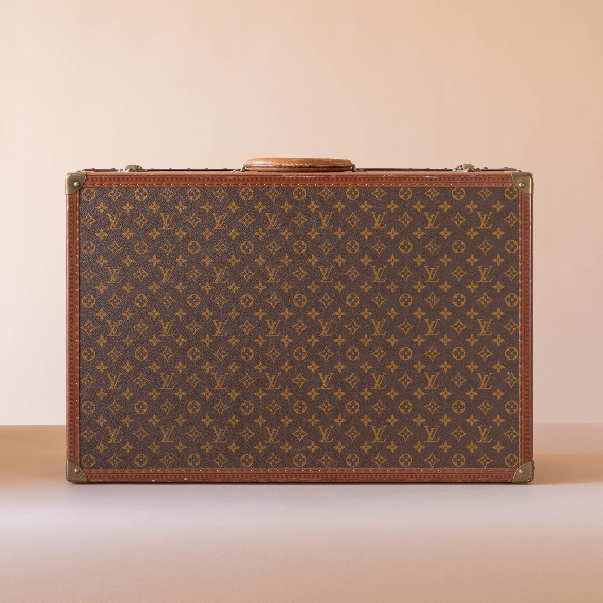 Louis Vuitton LV Monogram 'Alzer' Suitcase, circa 1995 In Good Condition For Sale In London, GB
