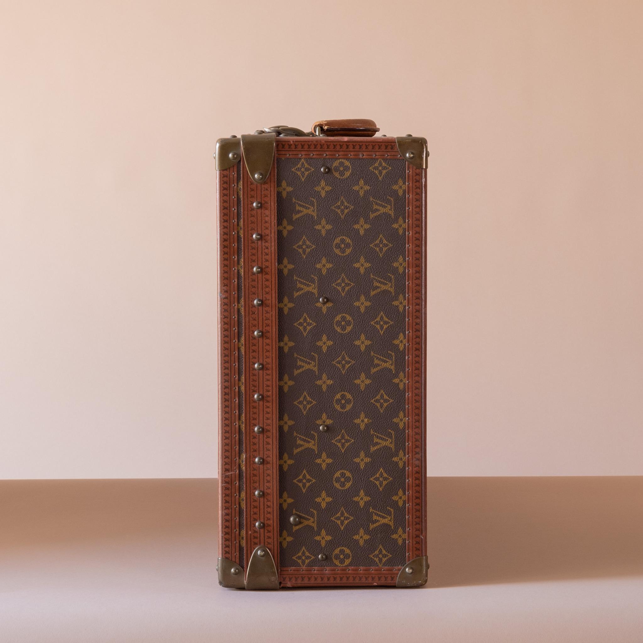 Late 20th Century Louis Vuitton LV Monogram 'Alzer' Suitcase, circa 1995 For Sale
