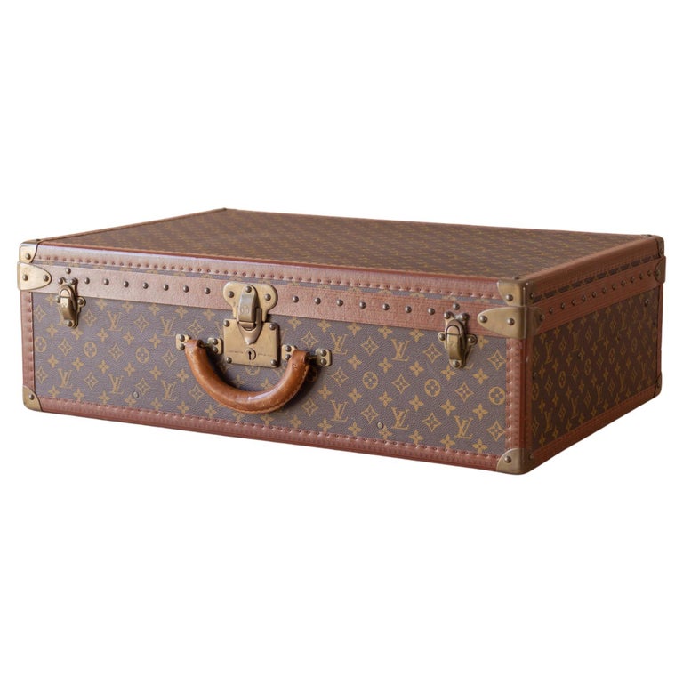 Trunk in Monogram from Louis Vuitton, 1950s for sale at Pamono