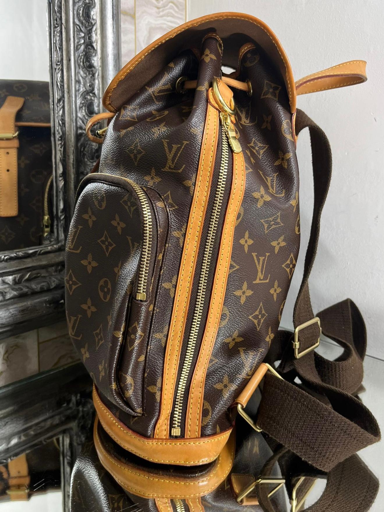 Louis Vuitton 'LV' Monogram Bosphore Backpack In Excellent Condition In London, GB