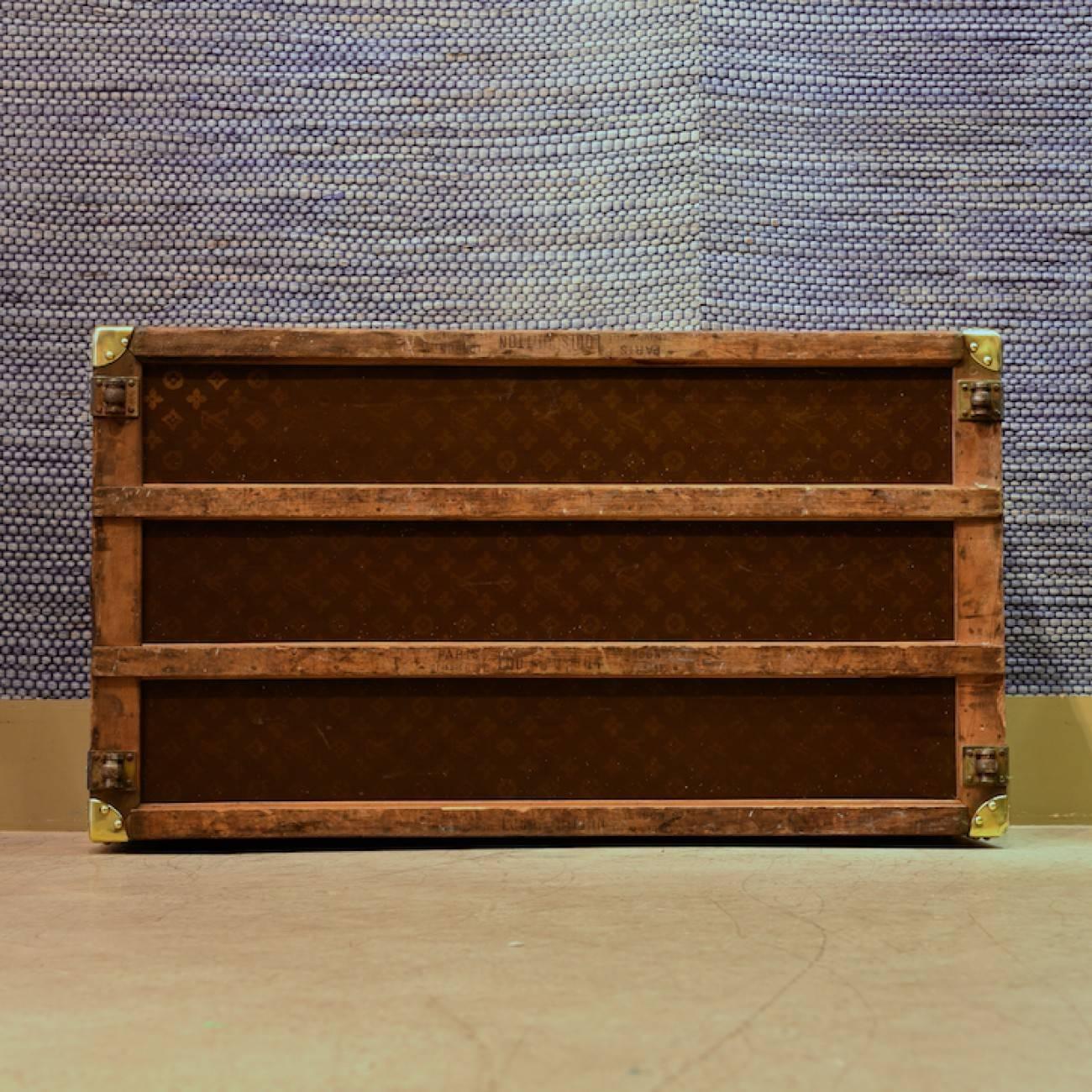 Louis Vuitton LV Monogram Cabin Trunk, circa 1940 4