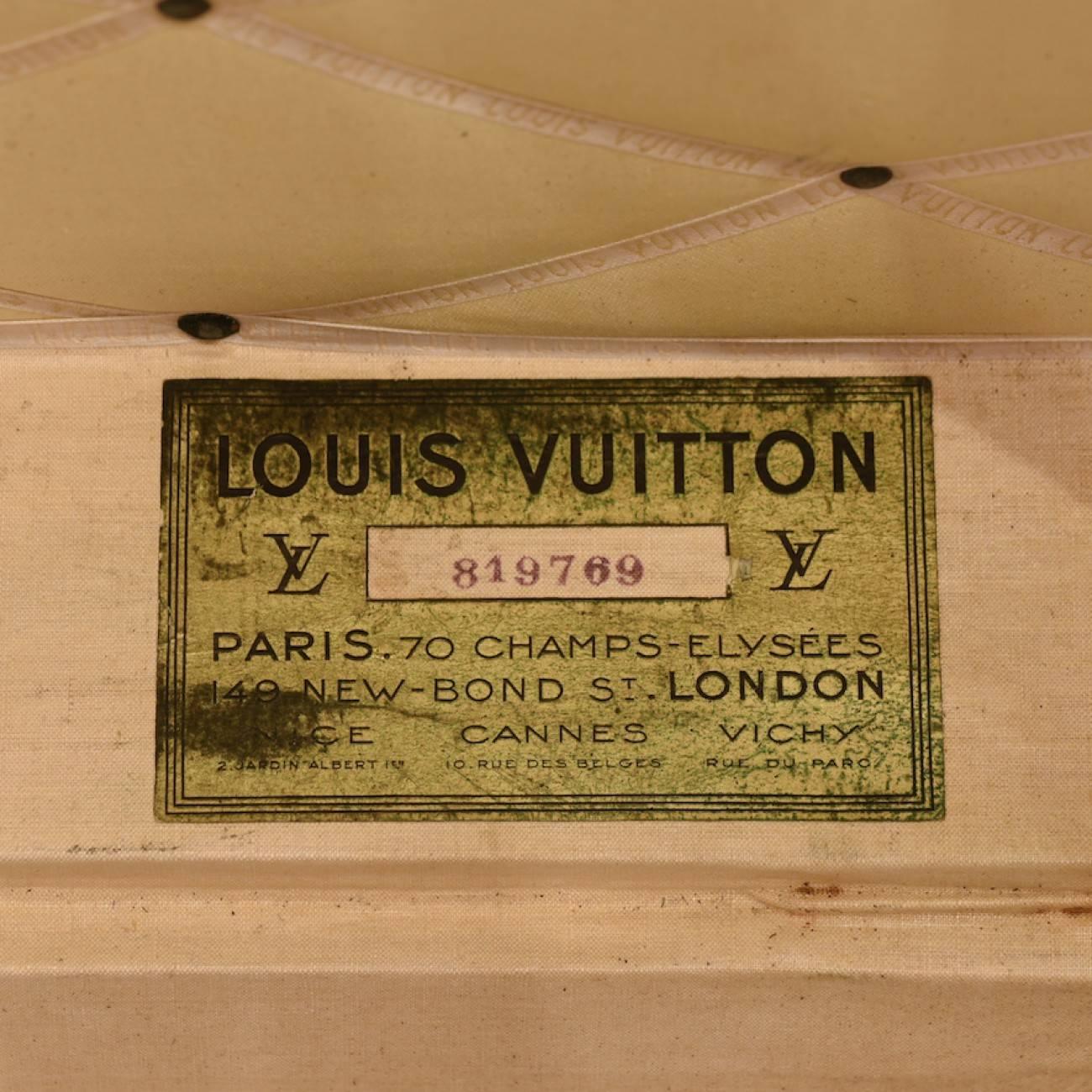 Louis Vuitton LV Monogram Cabin Trunk, circa 1940 2