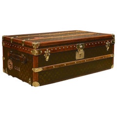 Vintage Louis Vuitton LV Monogram Cabin Trunk, circa 1940