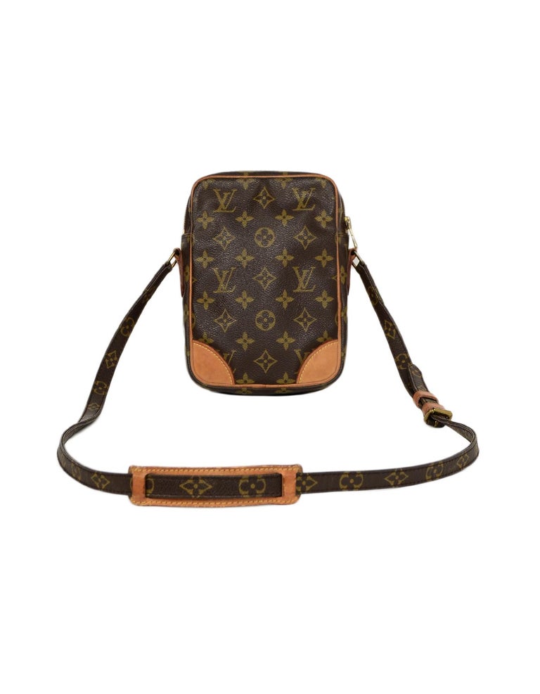 Louis Vuitton LV Monogram Canvas Danube Crossbody Camera Bag at 1stDibs