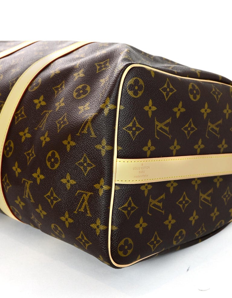Louis Vuitton Brown Mini Monogram Coated Canvas, Wood And