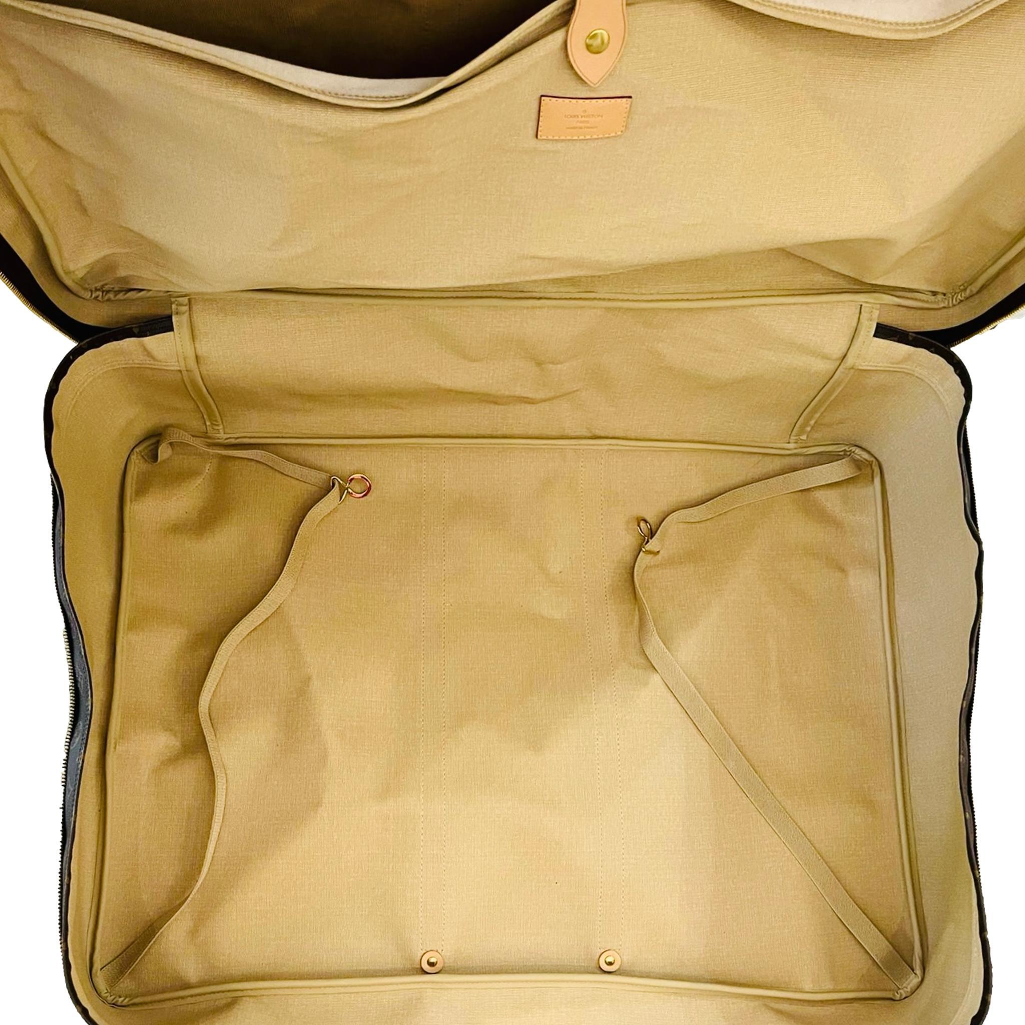 Louis Vuitton LV Monogram Coated Canvas Sirius 70 Travel Bag 2