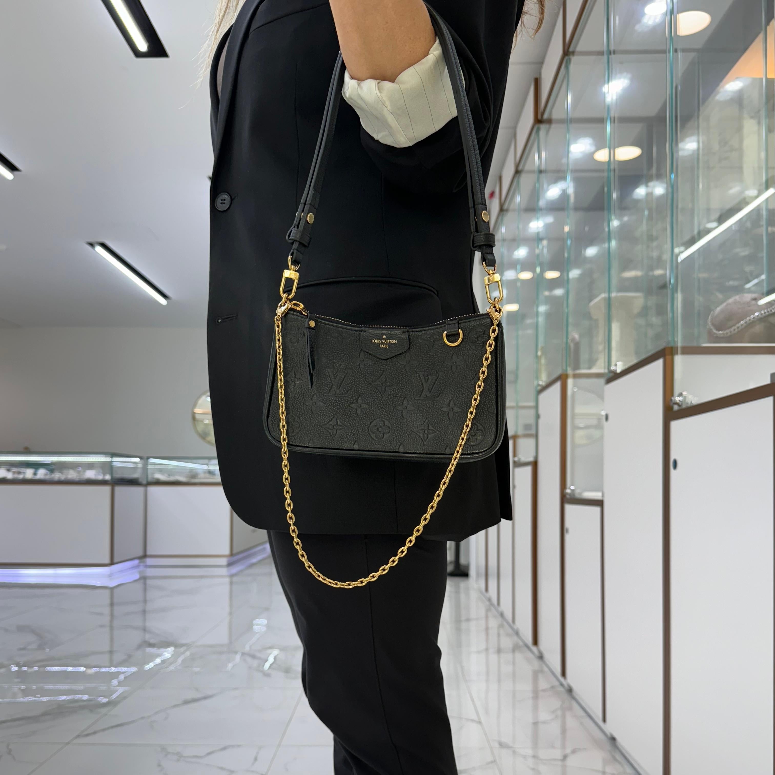 Louis Vuitton LV Monogram Easy Pouch on Strap M80349 Handbag 8