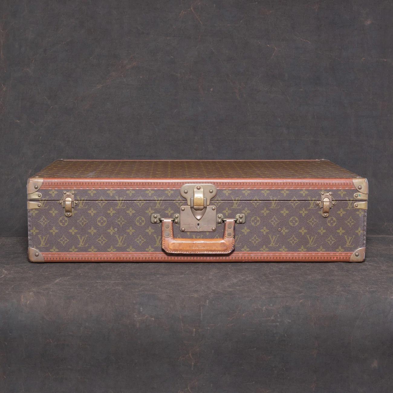 French Louis Vuitton LV Monogram 'Fly-el' Suitcase, circa 1985 For Sale