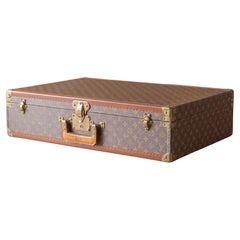 Retro Louis Vuitton LV Monogram 'Fly-el' Suitcase, circa 1985