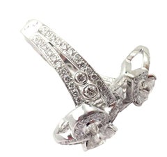 Louis Vuitton LV Monogram Fusion Diamond White Gold Ring