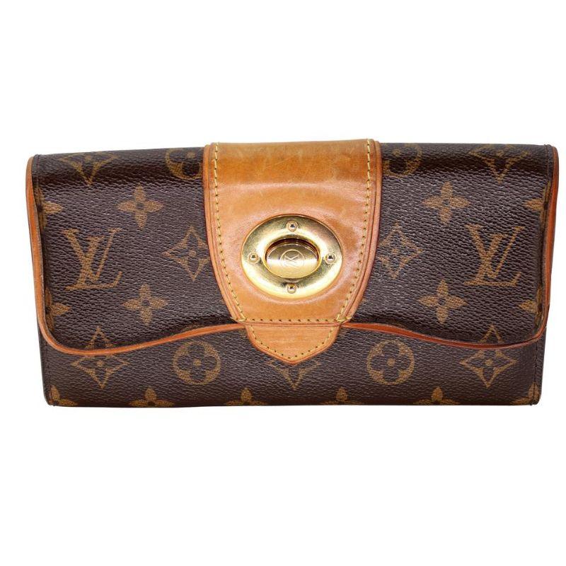 Louis Vuitton, Bags, Authentic Louis Vuitton Buckle Trifold Wallet