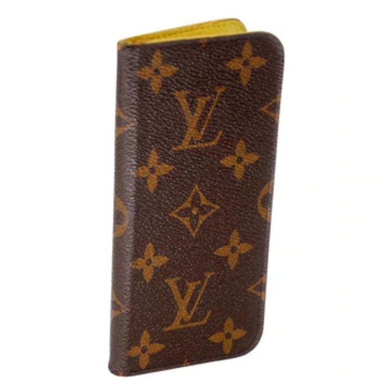 Authenticated Used Louis Vuitton LOUIS VUITTON Taigarama iPhone