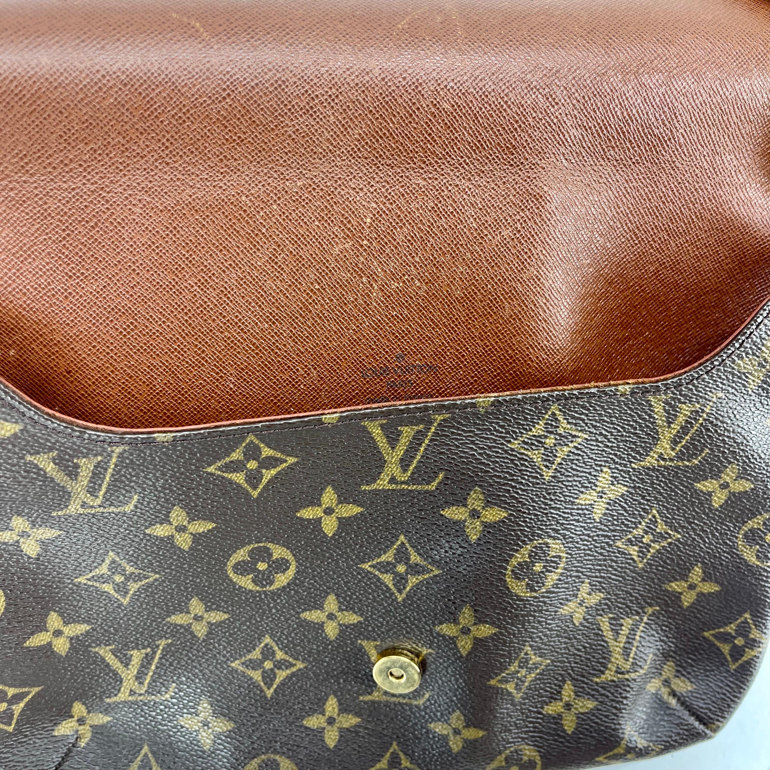 French Louis Vuitton LV Monogram Musette Tango Shoulder Bag