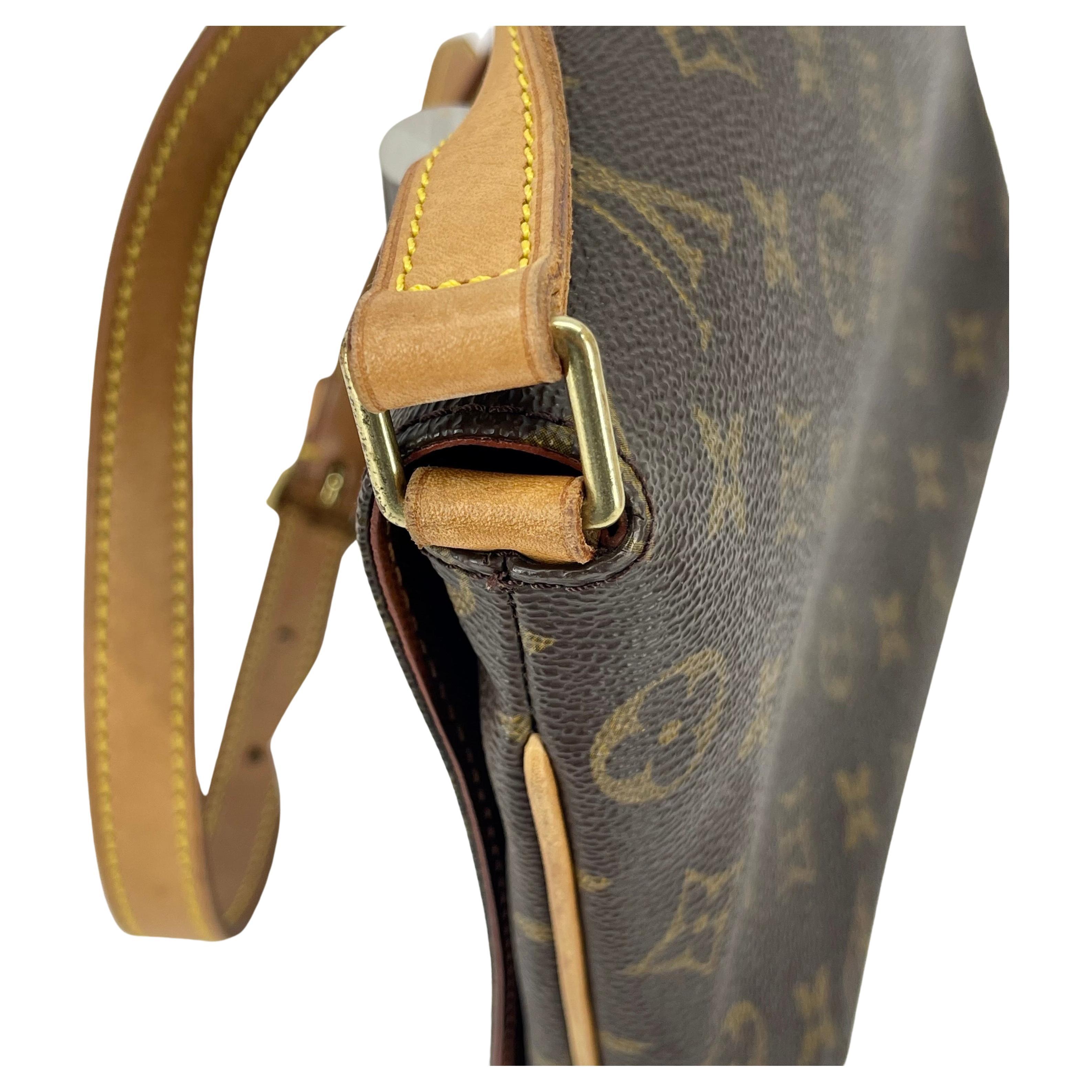 Louis Vuitton LV Monogram Musette Tango Shoulder Bag In Good Condition In Haddonfield, NJ