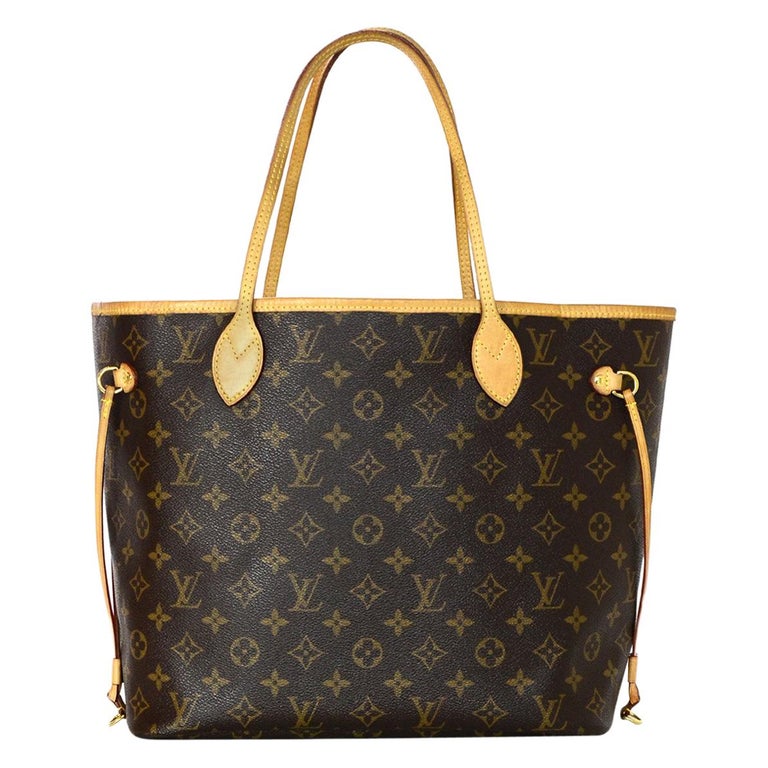 Louis Vuitton LV Monogram Neo Neverfull MM Tote W/ Insert and DB For Sale at 1stdibs