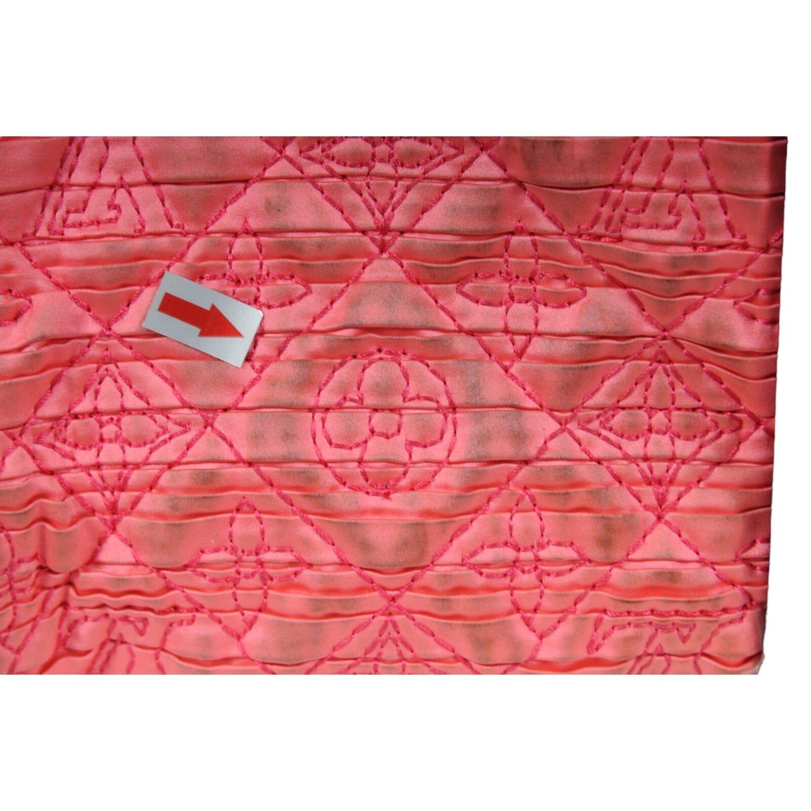 Louis Vuitton Monogram Rosa Deriva Pouch Raso Trapuntato Coquette Pochette in vendita 3