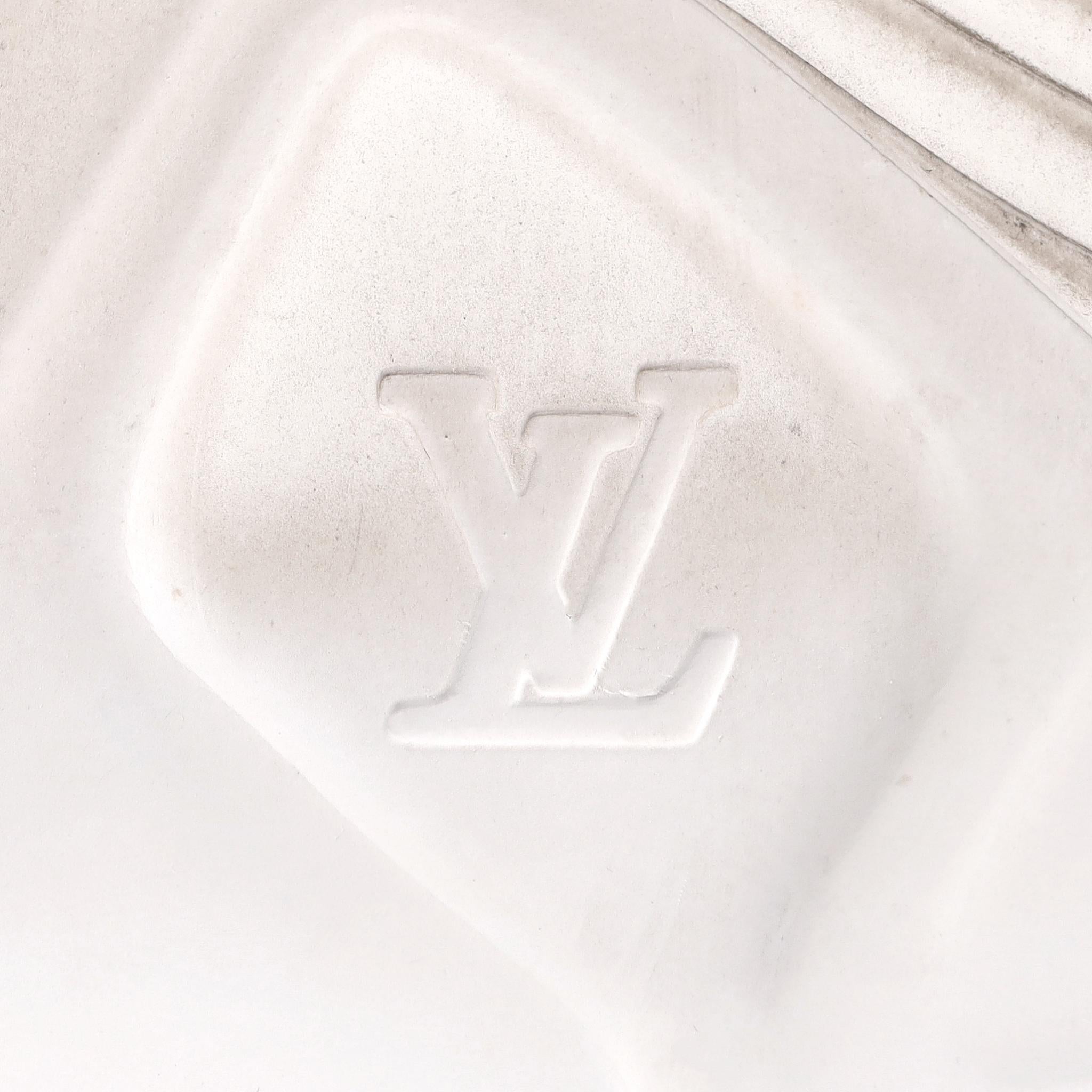 Louis Vuitton 'LV' Monogram Pool 55 Flache Gummi Pantoletten im Angebot 6