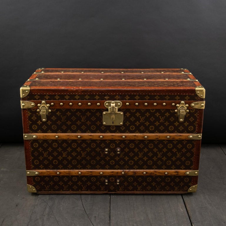 louis vuitton first copy shoes indianapolis Louis Vuitton LV Monogram Shoe Trunk, circa 1915 For Sale at 1stdibs