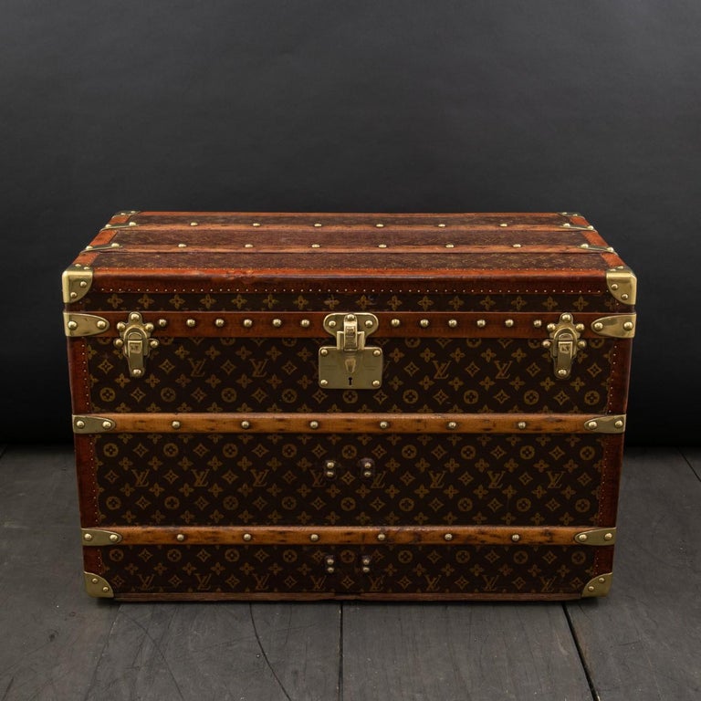 Louis Vuitton LV Monogram Shoe Trunk, circa 1915 For Sale at 1stdibs