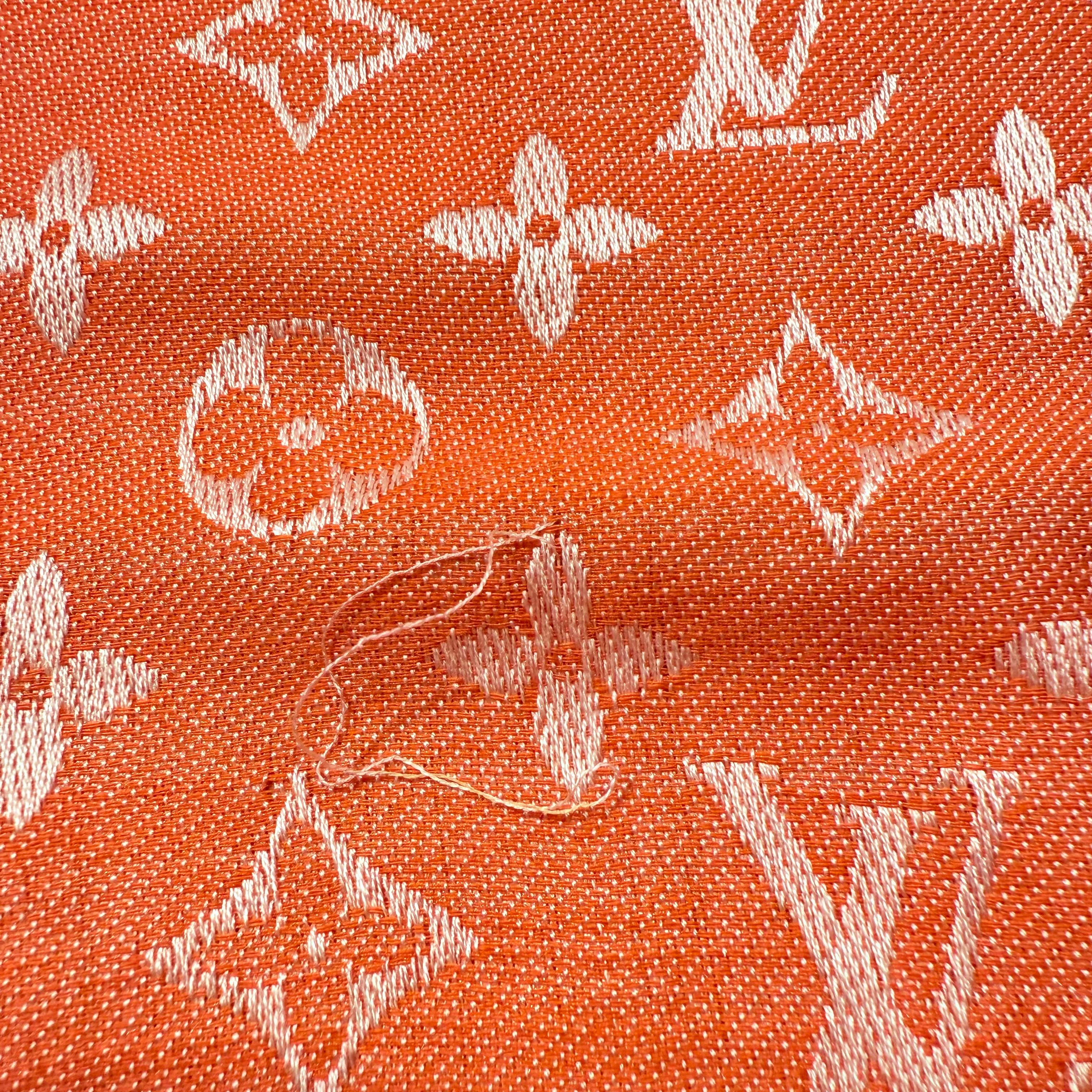 De las mujeres Estola Louis Vuitton LV de seda y lana en venta