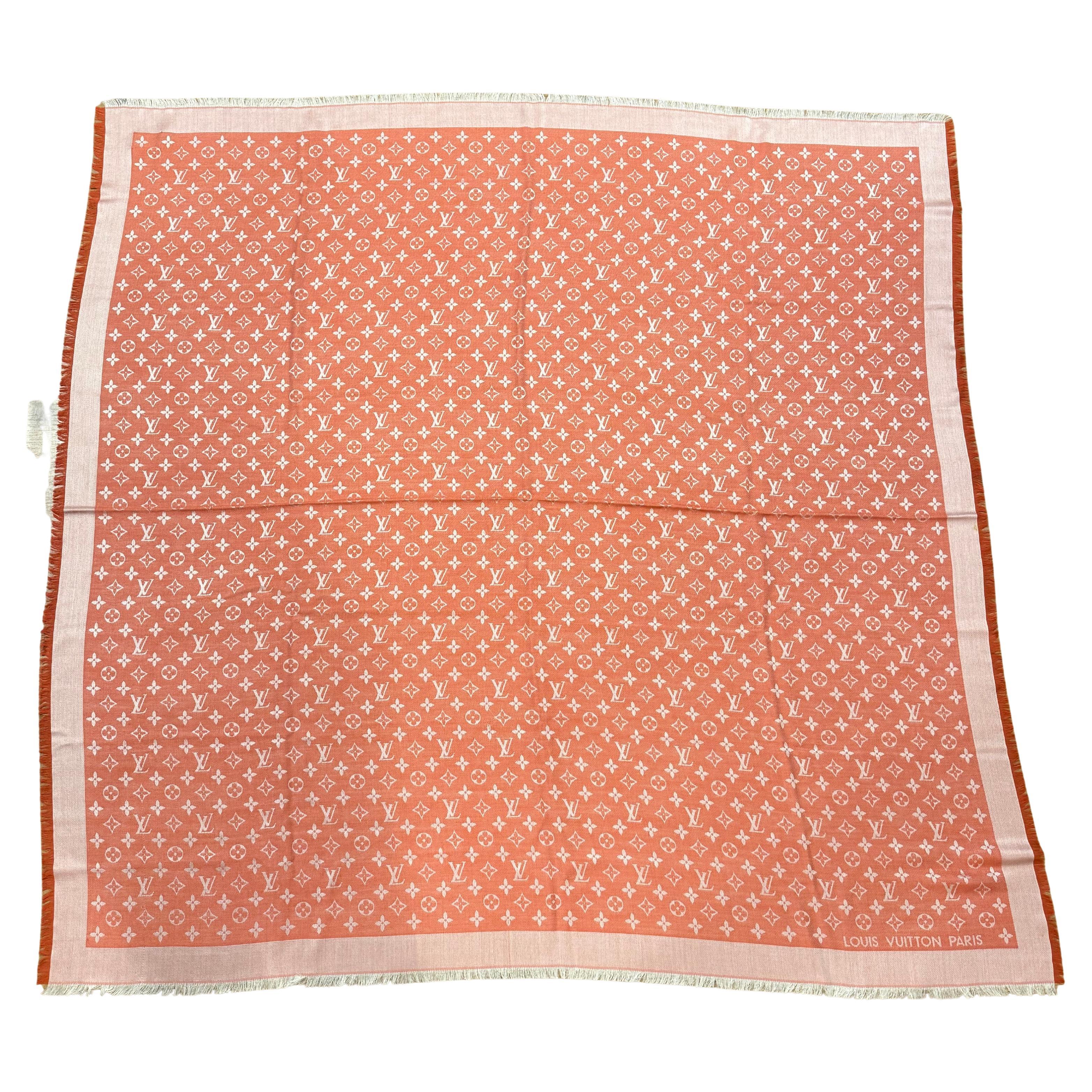 Louis Vuitton LV Silk and Wool Stole