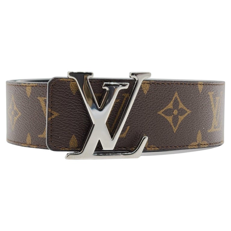 Louis Vuitton Ceinture LV Buckle Monogram Reversible Belt Gold Brown _57.JPG?set_id=880000500F main image 3