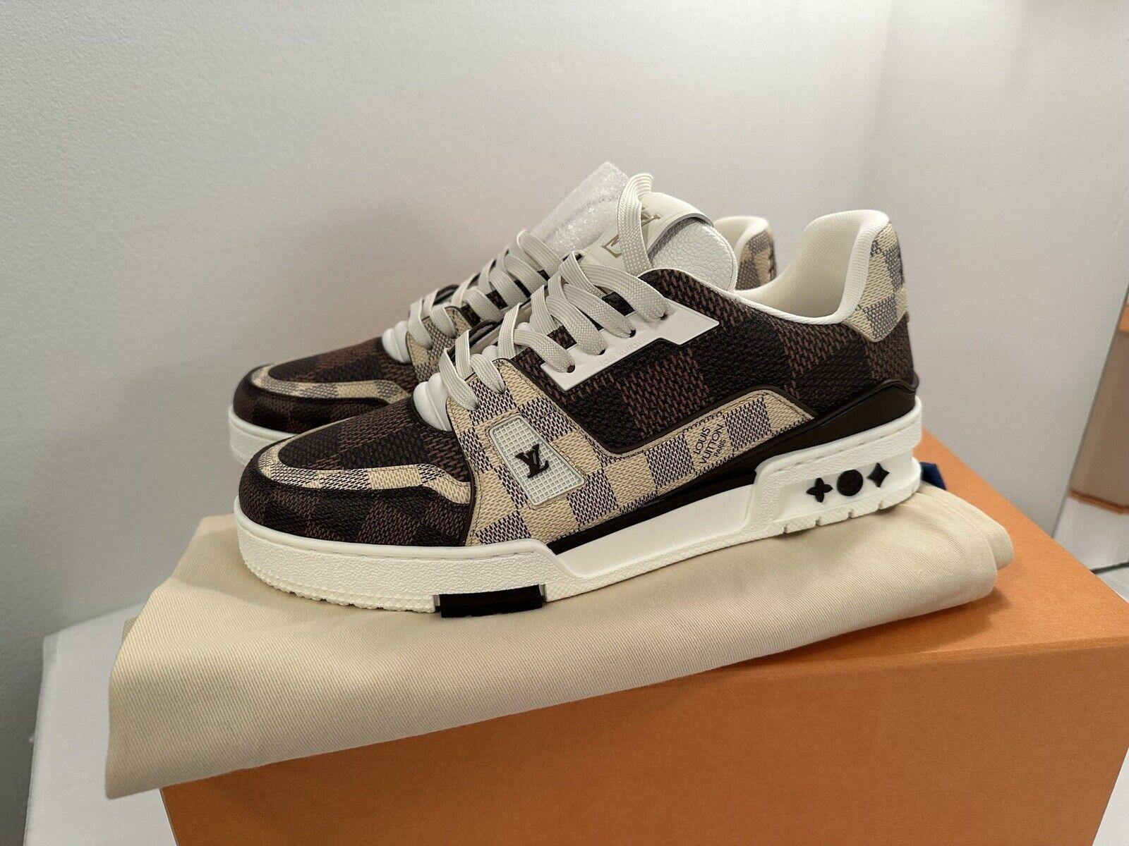 Louis Vuitton Lv Trainer Damier Brand New Size 6 Sold Out! In New Condition For Sale In New York, NY