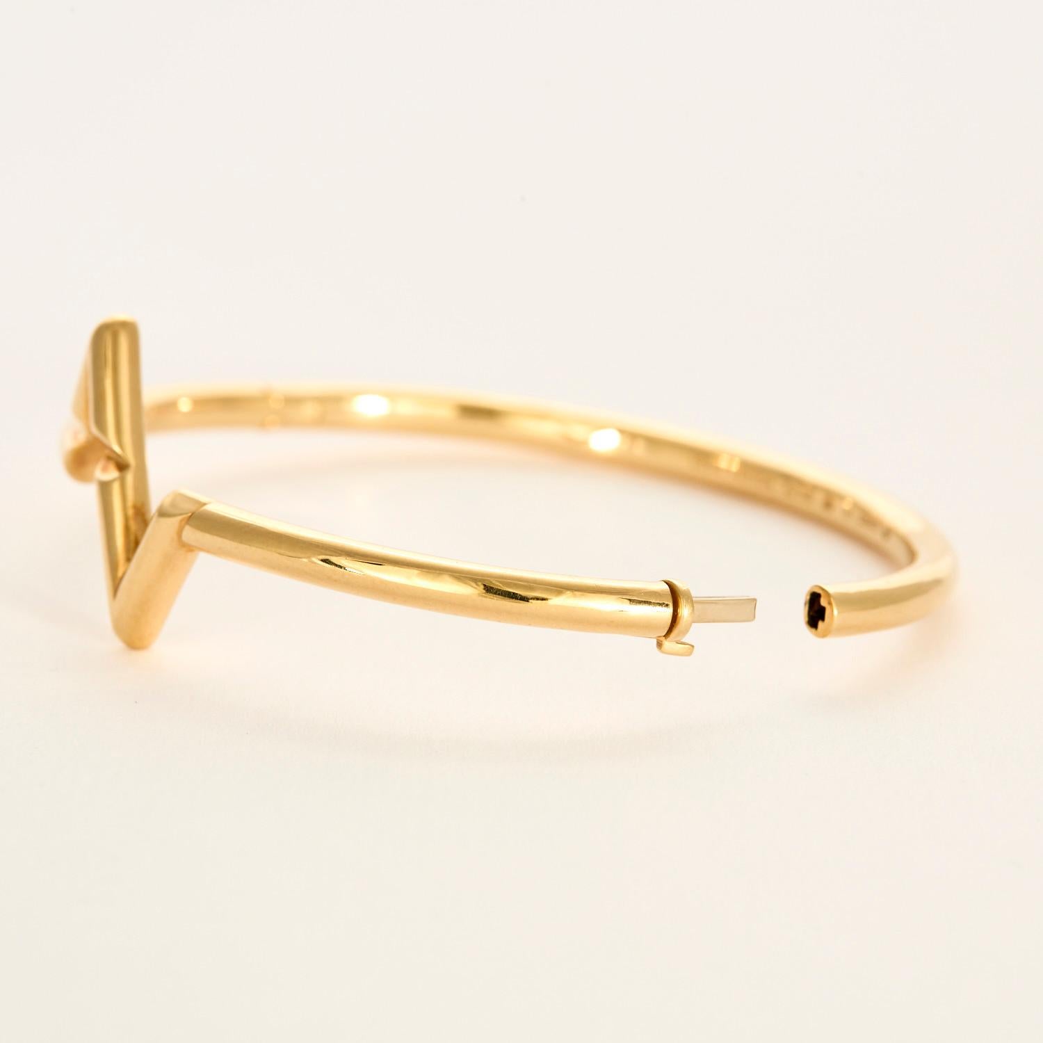 LOUIS VUITTON - Pulsera LV Volt de oro amarillo en venta 2