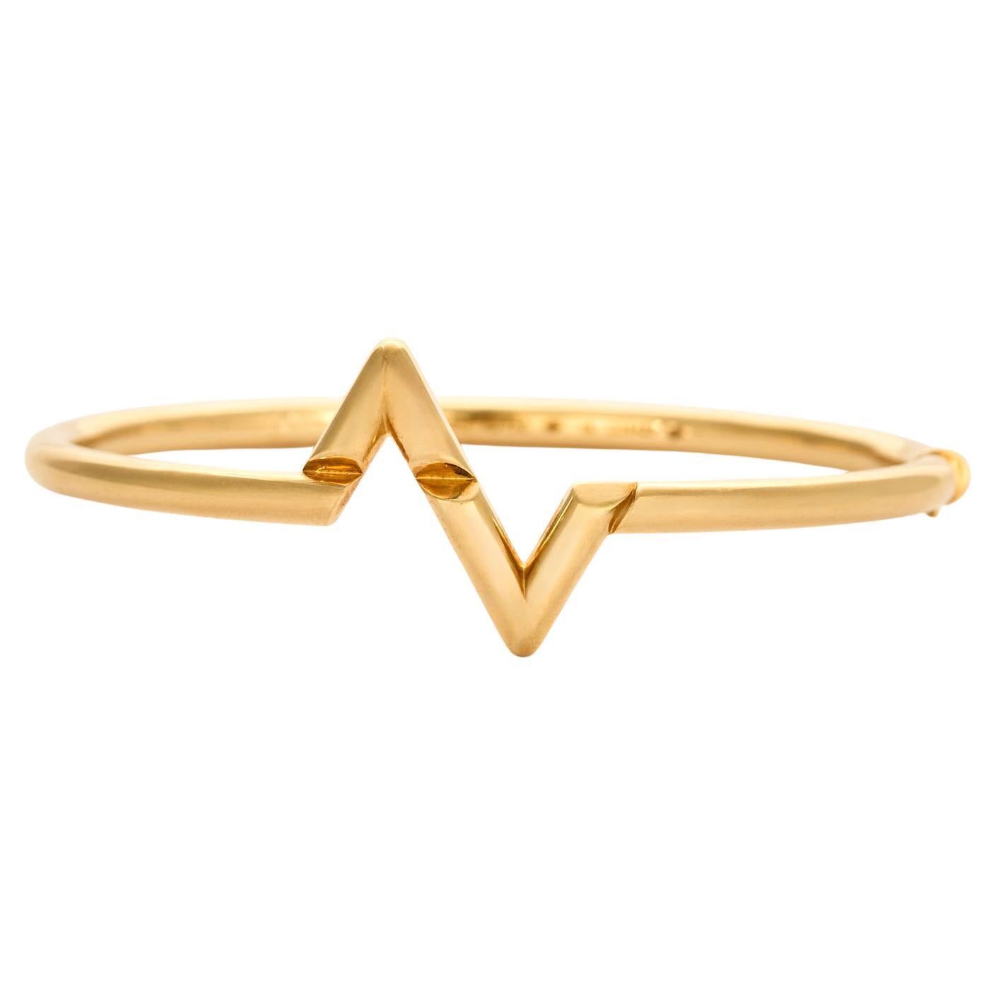 LOUIS VUITTON - LV Volt bracelet in yellow gold