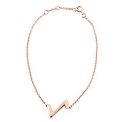 Louis Vuitton LV Volt Upside Down Bracelet 18K Pink Gold