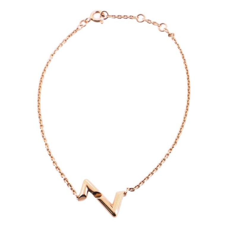 LV Volt Upside Down Play Small Bracelet, Yellow Gold - Categories