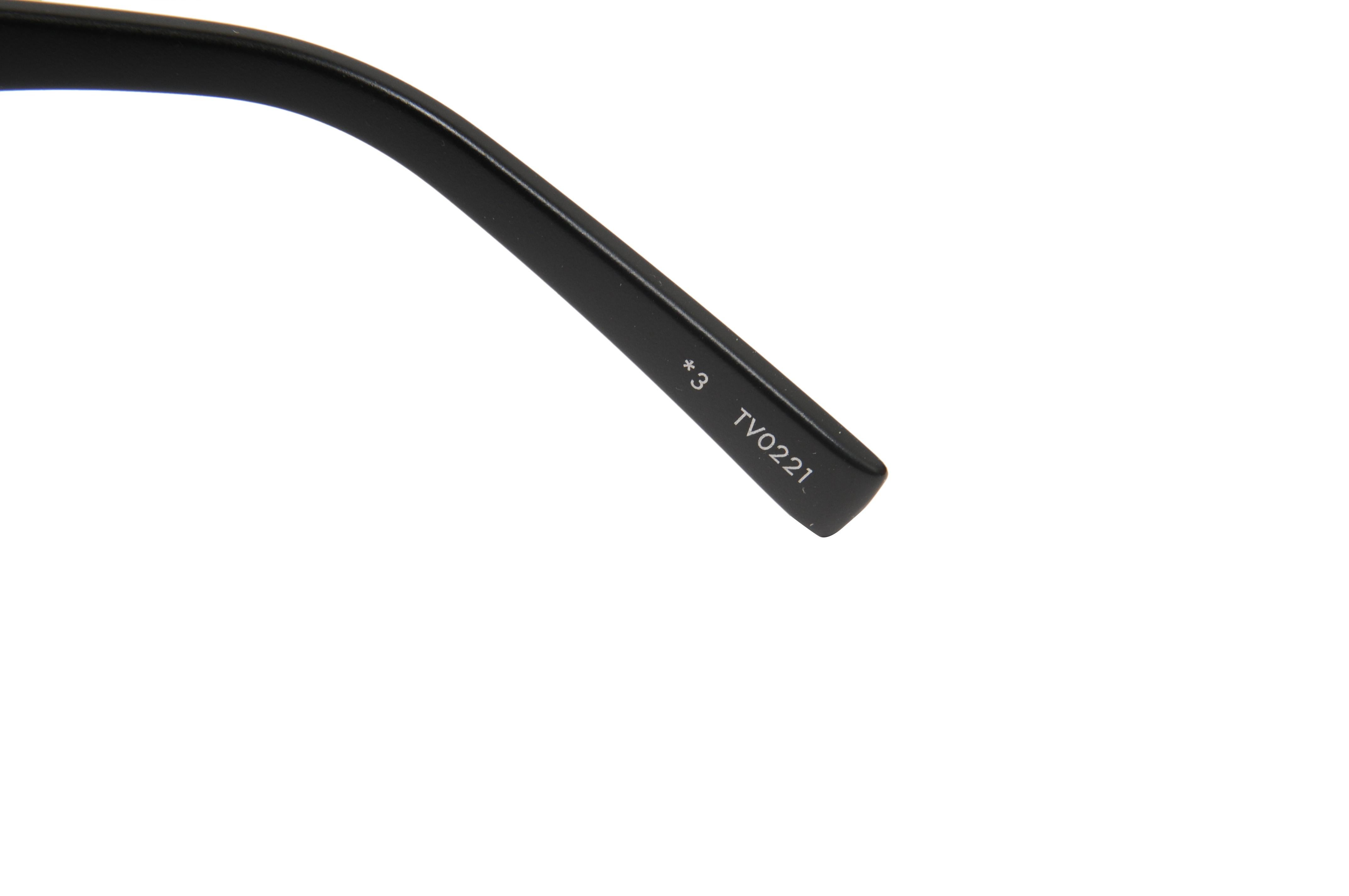 Gafas de sol Louis Vuitton LV Waimea Logotipo Monograma Negro Z1082E Gafas de Sol en venta 2