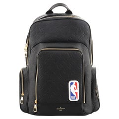 Leather travel bag Louis Vuitton X NBA White in Leather - 34751861