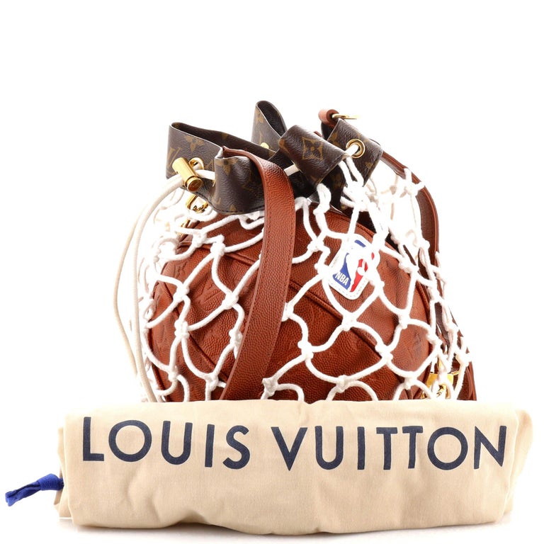 Louis Vuitton LV x NBA Ball in Basket Bag Monogram Embossed Leather For