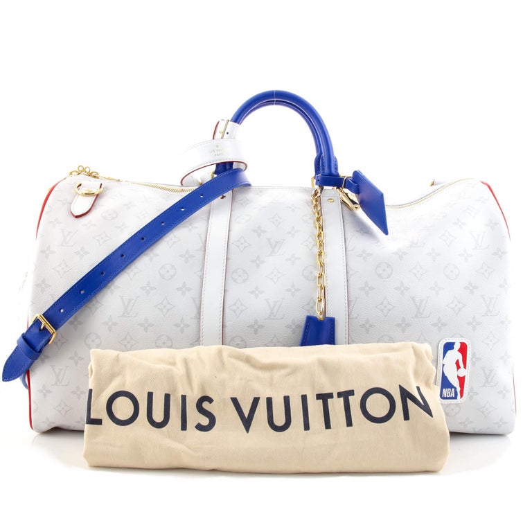Louis Vuitton LV x NBA Basketball Keepall Bandouliere Bag Monogram Antarc  at 1stDibs
