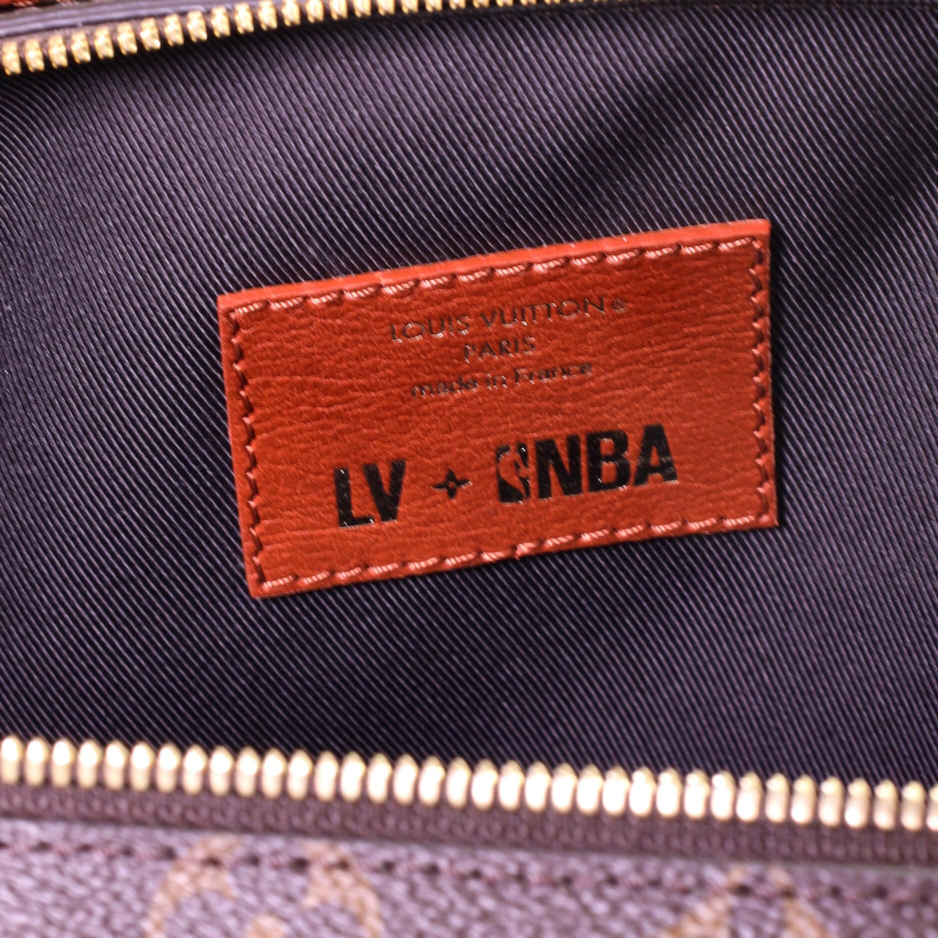 Brown Louis Vuitton LV x NBA Handle Trunk Bag Monogram Canvas