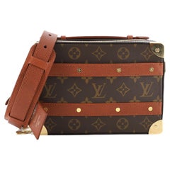 Brown Monogram Coated Canvas LVXNBA Trio Pocket Keepall Gold