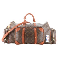 Louis Vuitton LV x NBA Keepall Trio Umhängetasche aus Segeltuch mit Monogramm