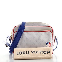 Louis Vuitton LV x NBA Nil Messenger Bag Monogramm Antarctica Segeltuch