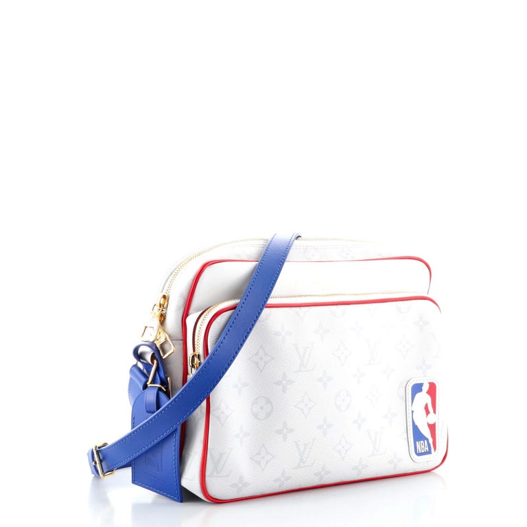 Louis Vuitton x NBA Nil Messenger Antartica in Coated Canvas with Gold-tone  - US